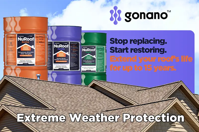 GoNano extreme weather protection advertisement